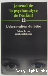 L'observation du bébé vignette