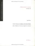Nouvelle bibliographie des travaux de Jacques Lacan vignette